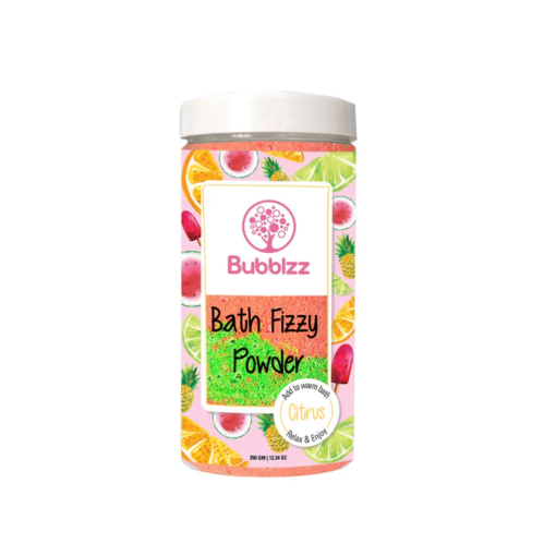 BUBBLZZ BATH FIZZY POWDER CITRUS 700GM