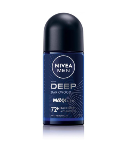 NIVEA ROLL BLACK CARBON DARK WOOD 72H M 50ML