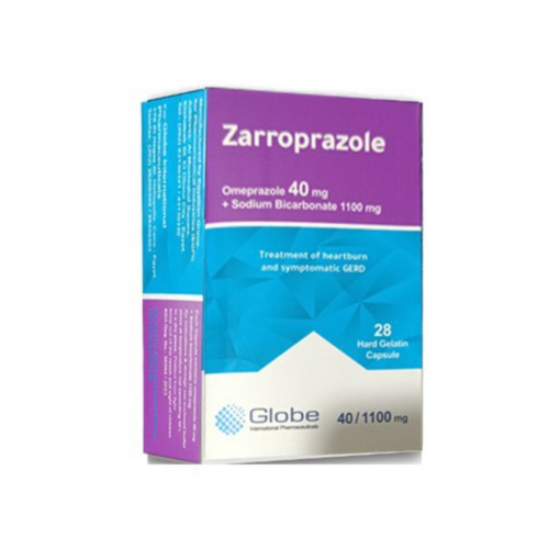 ZARROPRAZOLE 40/1100MG 28CAP