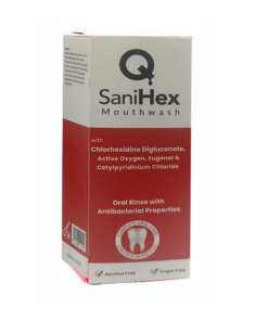 Q SANI HEX MOUTHWASH 120ML