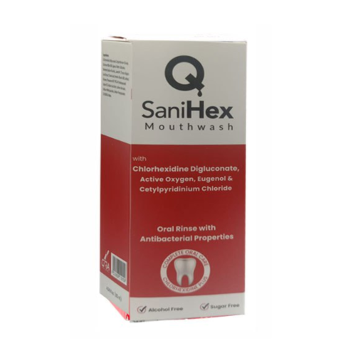 Q SANI HEX MOUTHWASH 120ML