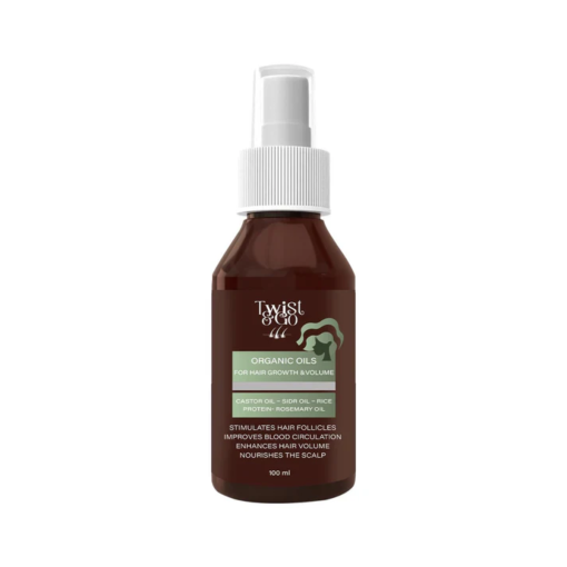 TWIST & GO ORGANIC OILS HAIR GROWTH & VOLUME 100ML