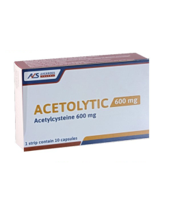 ACETOLYTIC 600MG 10CAP