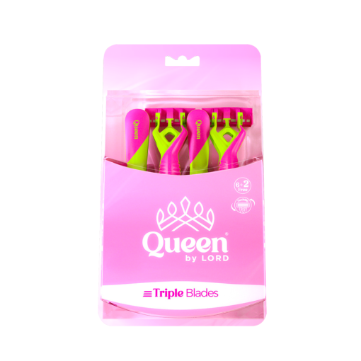 QUEEN BY LORD W Q.148 TRIPLE BLADES 6+2 ماكينة