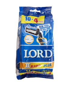 LORD II BLADES PLUS 10+4 ماكينة ALOE VERA