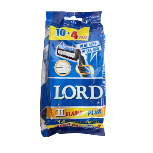 LORD II BLADES PLUS 10+4 ماكينة ALOE VERA