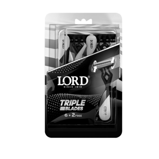 LORD M ML.148 TRIPLE BLADES 6+2 ماكينة