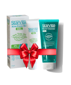 STARVILLE FACIAL CLEANSER GEL+SKIN GEL30GM 1+1OFF