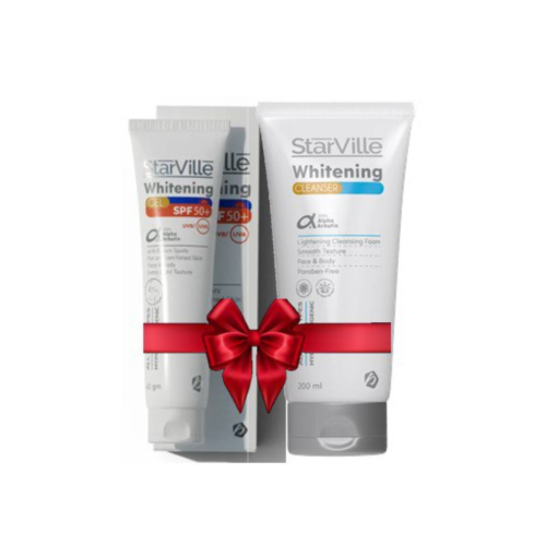 STARVILLE WHITENING CLEANSER+WHITENING GEL DAY OFF