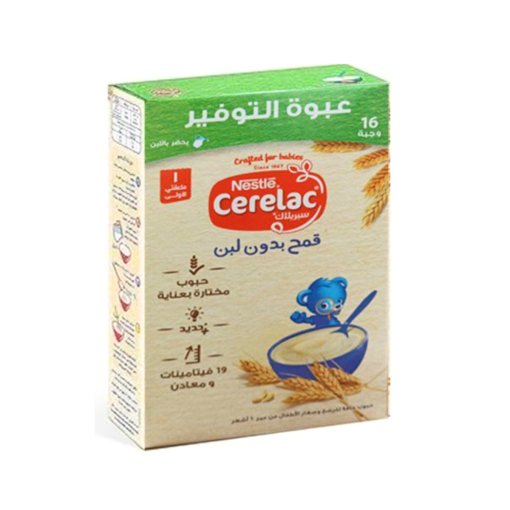 CERELAC 400GM قمح بدون لبن