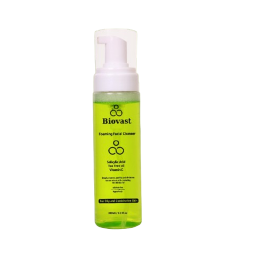 BIOVAST FOAMING FACIAL CLEANSER 200ML