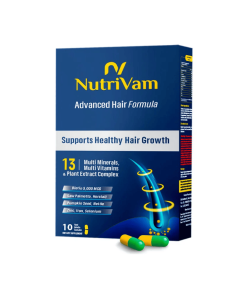 NUTRIVAM ADVANCED HAIR FORMULA 10CAPSULES