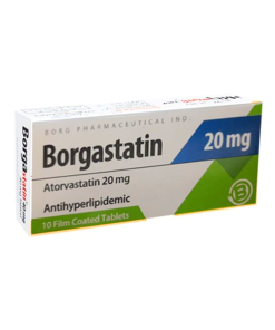 BORGASTATIN 20MG 10TAB