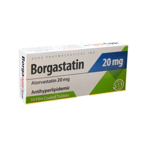 BORGASTATIN 20MG 10TAB