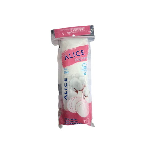 ALICE COTTON 70 PCS قطن مكياج مدور