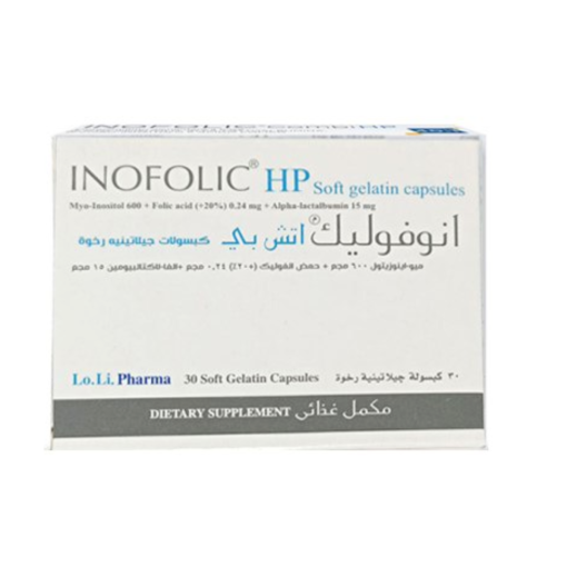 INOFOLIC HP 30 SOFT GELATIN CAP