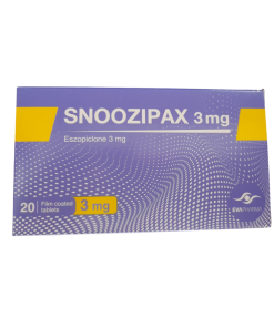 SNOOZIPAX 3MG 20 TAB