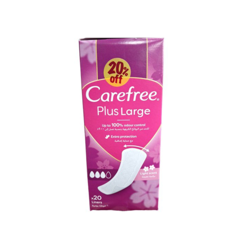 CAREFREE PLUS LARGE 20PCS OFF20